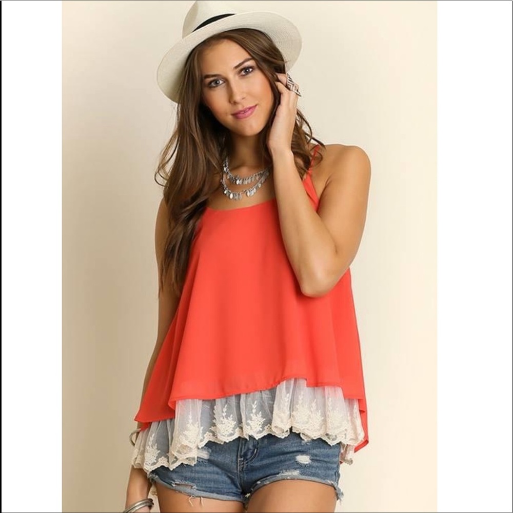 🆕 NEON RED TANK